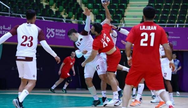 شکست تیم مردان هندبال ایران برابر قطر