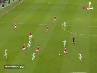 گل اول دانمارک به بلاروس توسط دامسگارد