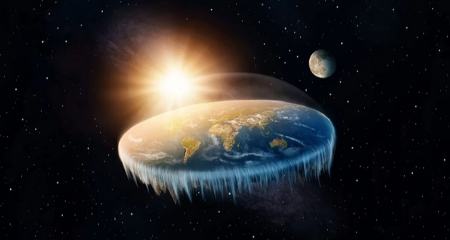 اگر زمین تخت است چرا ما از لبه آن سقوط نمی‌کنیم؟