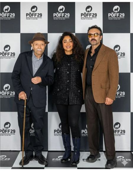 گلشیفته فراهانی و علی نصریان روی مراسم فرش قرمز فیلم «آه، چه روزهای خوشی بود»