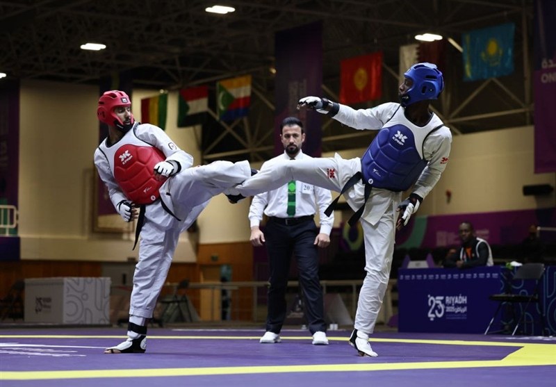 بازی‌های کشورهای اسلامی؛ دست حامد اصغری به مدال برنز تکواندو نرسید