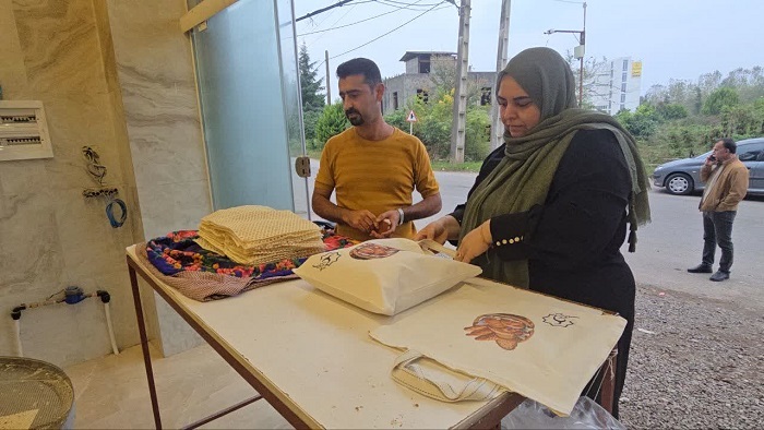 حذف کیسه‌های پلاستیکی از نانوایی‌ها در یک روستای رامسر