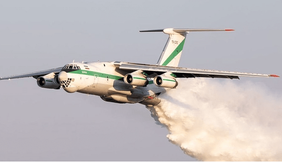 اعزام ایلوشن 40 تنی برای مهار آتش جنگل‌های مرزن‌آباد