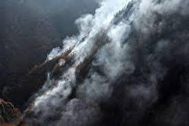 دومین پرواز ایلوشن بر فراز آتش جنگل چالوس