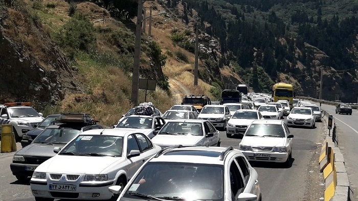 ترافیک سنگین در محور‌های مازندران؛ کندوان یک طرفه شد