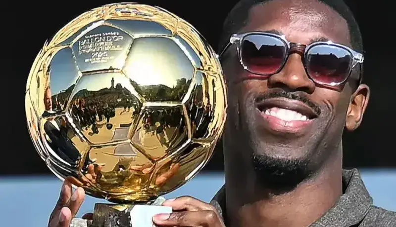 عثمان دمبله: روز مراسم مطمئن بودم برنده توپ طلا می‌شوم!