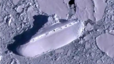 کشف جنجالی گوگل ارث؛ شیء ۴۰۰ فوتی مرموز! | عکس