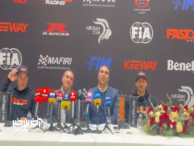 داریوش قربانی قهرمان موتورسواری ایران: خوشحالم که این طلسم شکسته شد و راننده خوبی مثل او وارد ایران شد