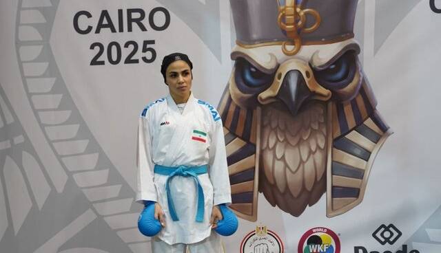 سارا بهمنیار به مدال برنز جهان رسید