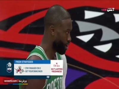 خلاصه بسکتبال تورنتو رپترز - بوستون سلتیکس