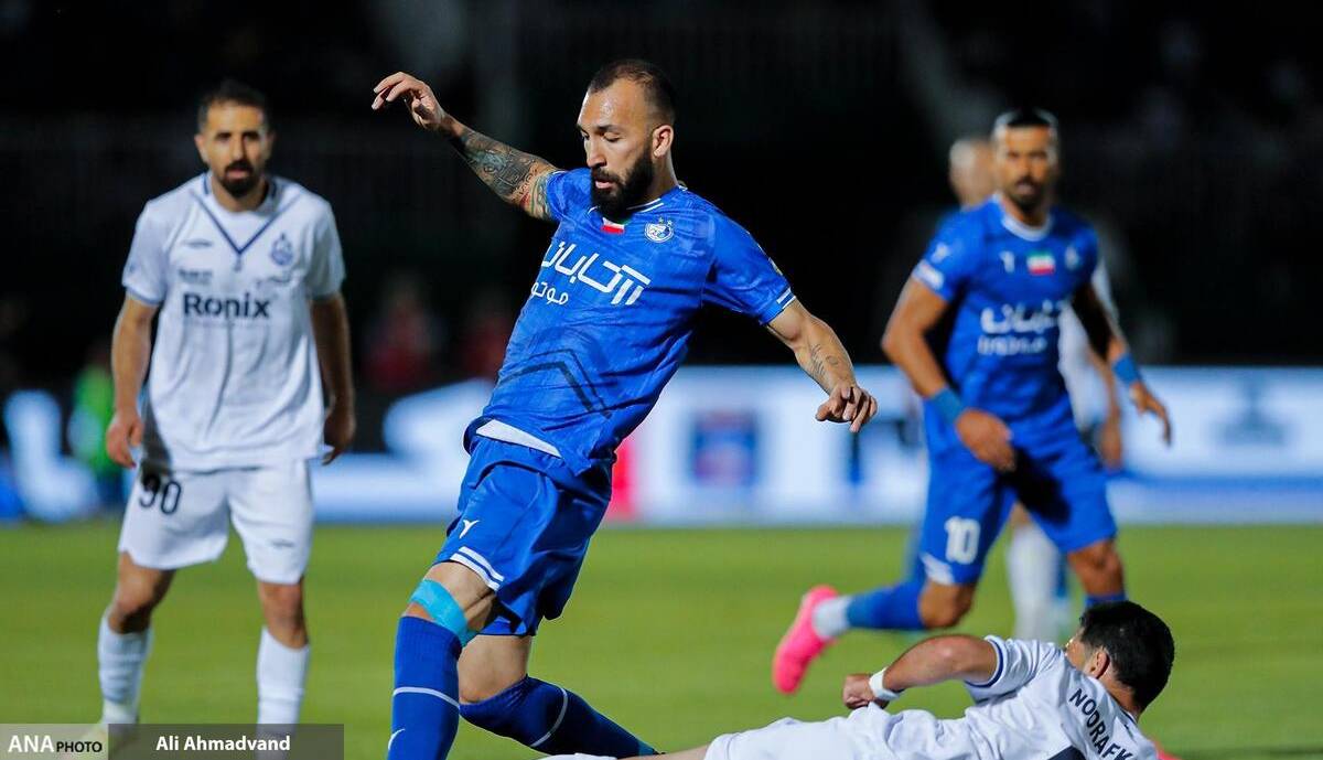 آمار و ارقام دیدار استقلال و ملوان