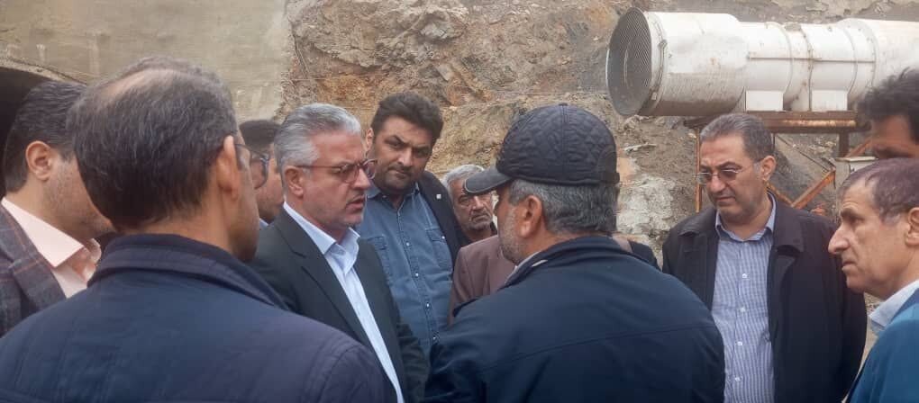 توقف فعالیت دو معدن در مجاورت تونل هراز