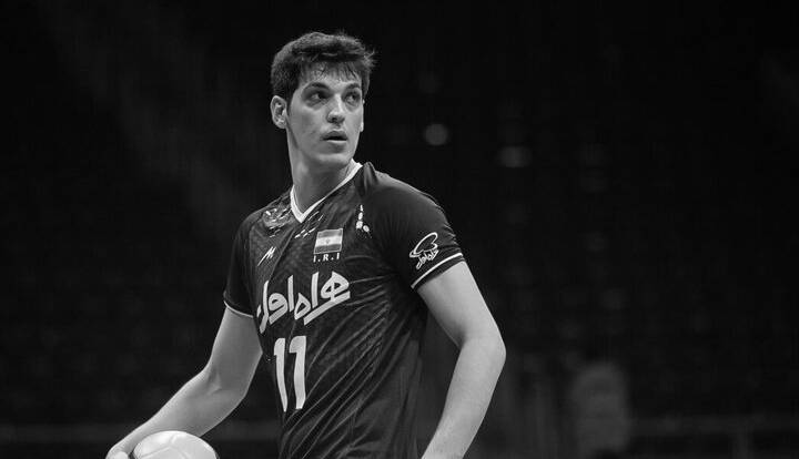 حضور رئیس فدراسیون والیبال در مراسم چهلمین روز درگذشت صابر کاظمی