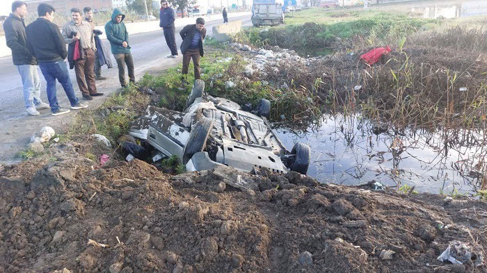 واژگونی خودرو در محور آمل به بابل با سه کشته