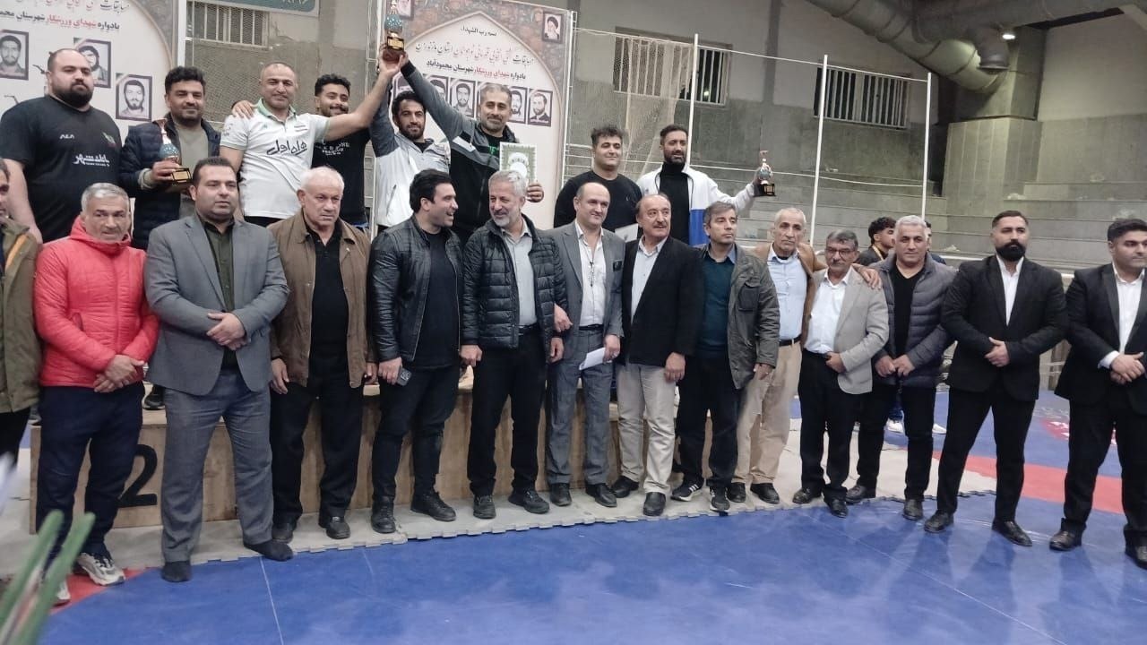 تیم آمل قهرمان کشتی آزاد نوجوانان مازندران شد