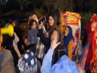 خوشحالی زایدالوصف هواداران فولاد پس از پیروزی برابر چادرملو