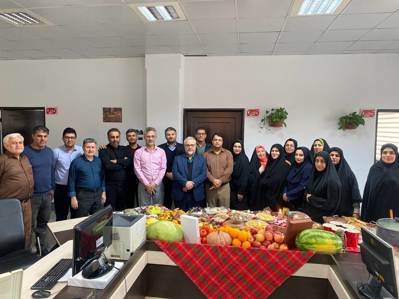 یلدای خبری در تحریریه خبر صداوسیمای مازندران