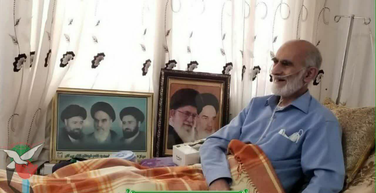 جانباز ۷۰ درصد مازندرانی به یاران شهیدش پیوست