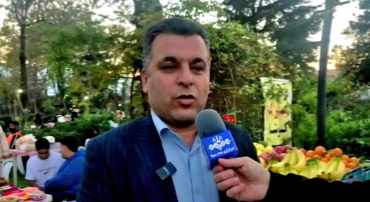 برپایی بازارچه صنایع دستی و مشاغل خانگی در عباس‌آباد