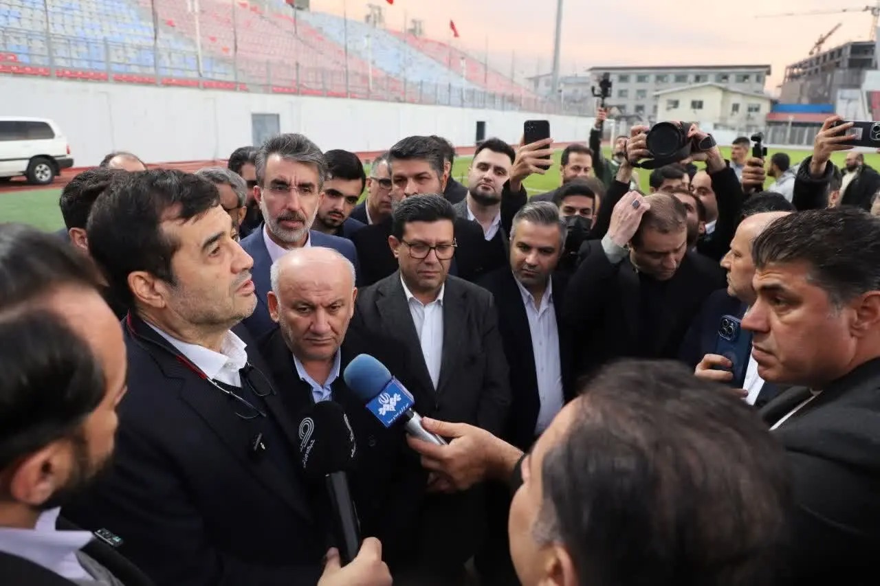 کمک مالی وزارت ورزش و جوانان برای ایمن سازی سکوهای ورزشگاه شهید وطنی