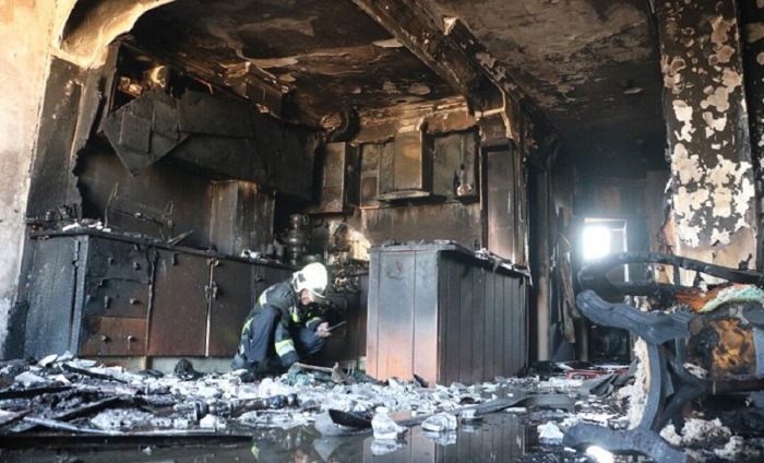 مرگ دو نفر در آتش سوزی منزل مسکونی در چمستان