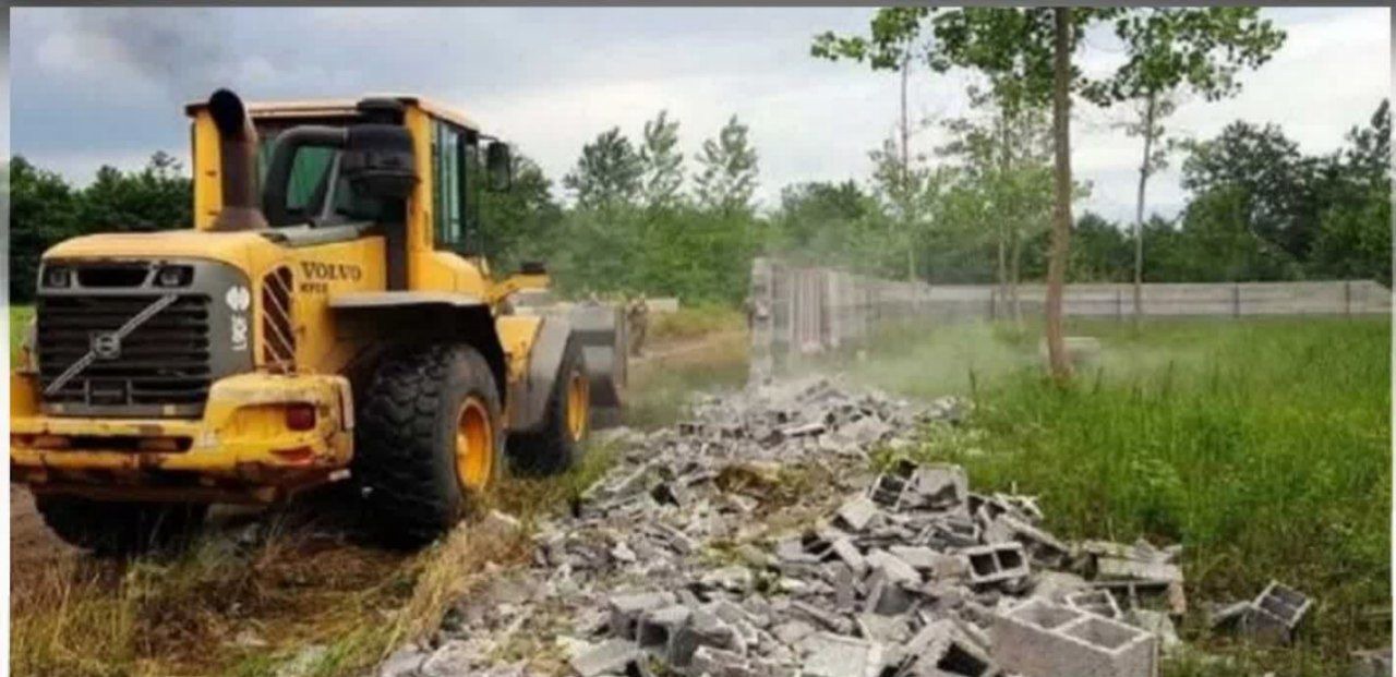 آزادسازی ۱۵ هزار مترمربع اراضی جنگلی در تنکابن