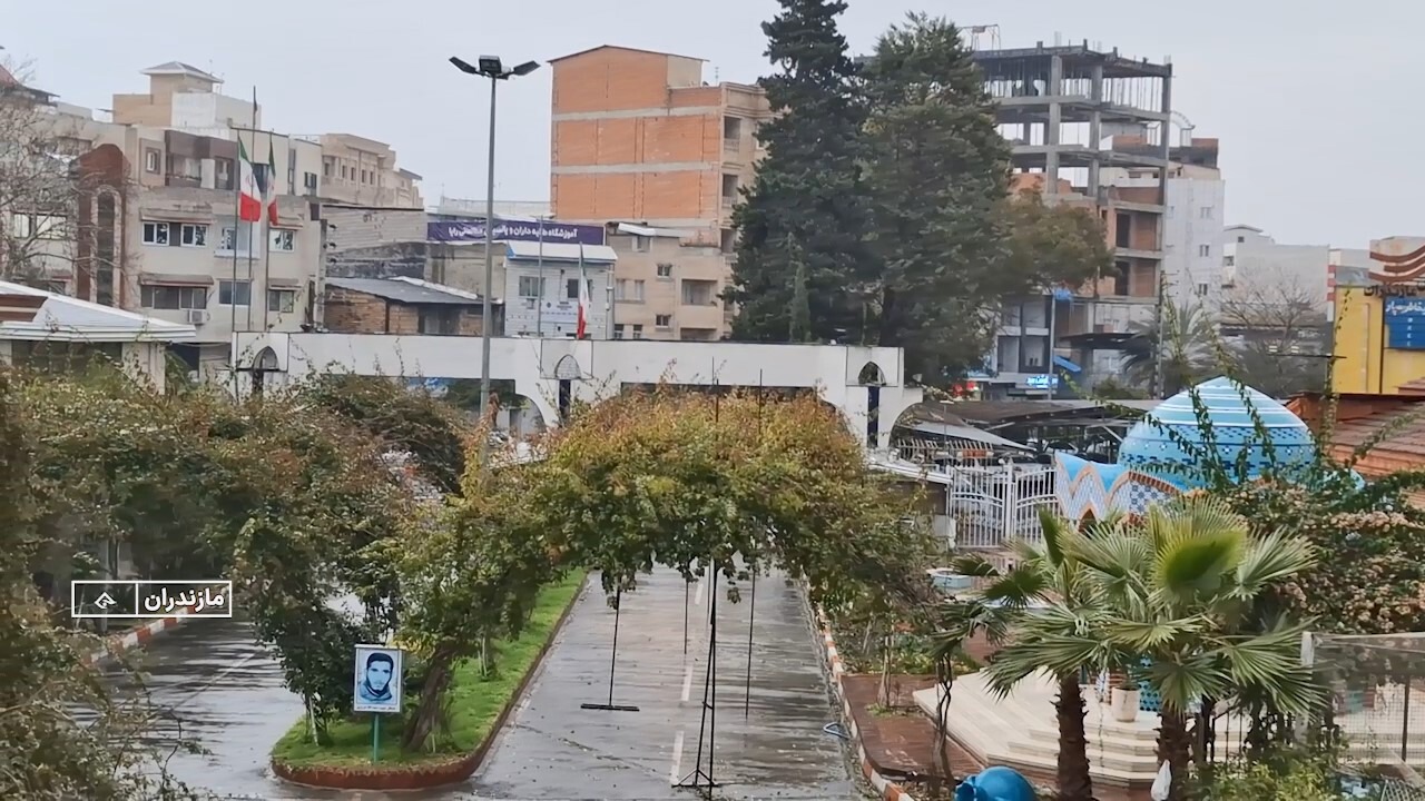 بارندگی، رعدوبرق و کاهش دما در نیمه شرقی مازندران