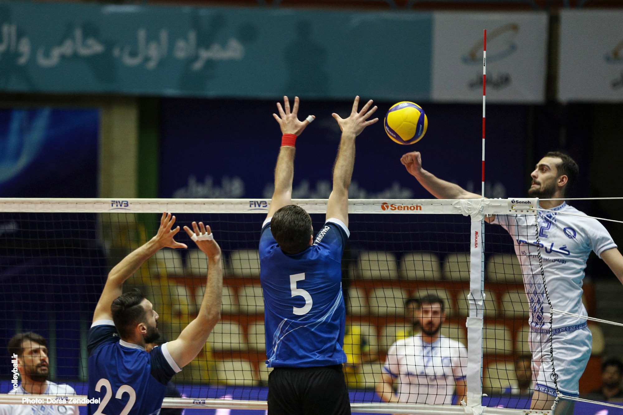 پیروزی نمایندگان مازندران در هفته یازدهم لیگ دسته یک والیبال