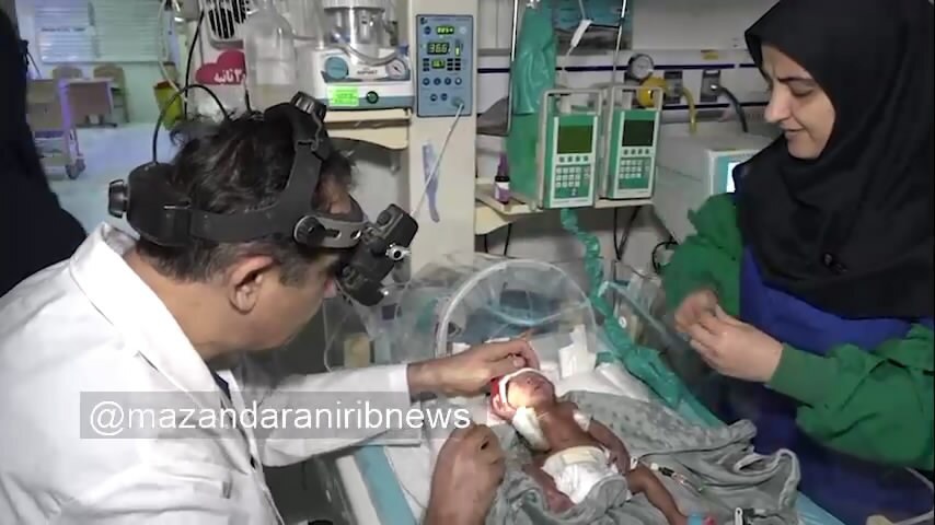 بینا شدن ۵۰۰ نوزاد نارس در مازندران