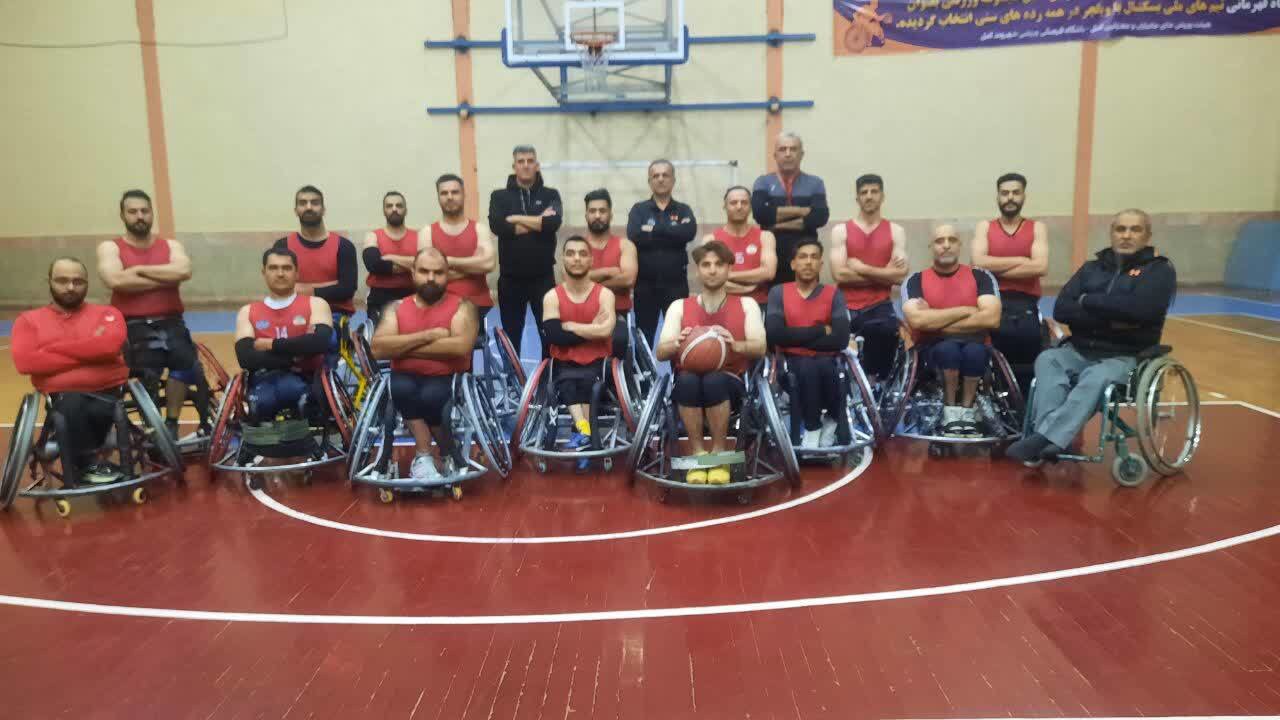 صدرنشینی شهروند آمل در لیگ برتر بسکتبال با ویلچر