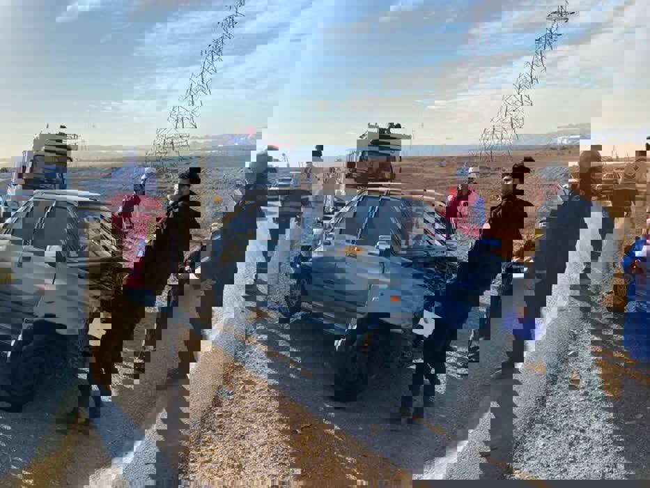 برخورد زنجیره‌ای خودروها در محور کیاسر ۱۵ مصدوم برجای گذاشت