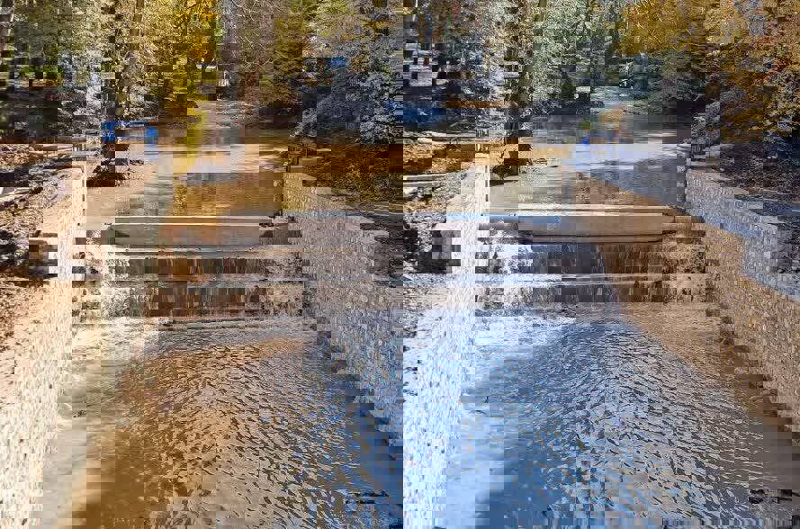 ۲ هزار سد انحرافی در مازندران ساخته شد