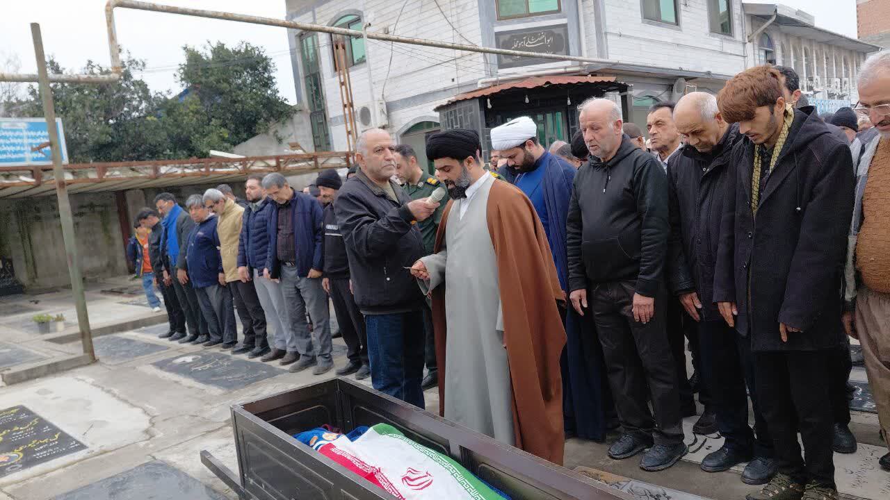 پدر شهید محمدکاظم رامی به فرزند شهیدش پیوست