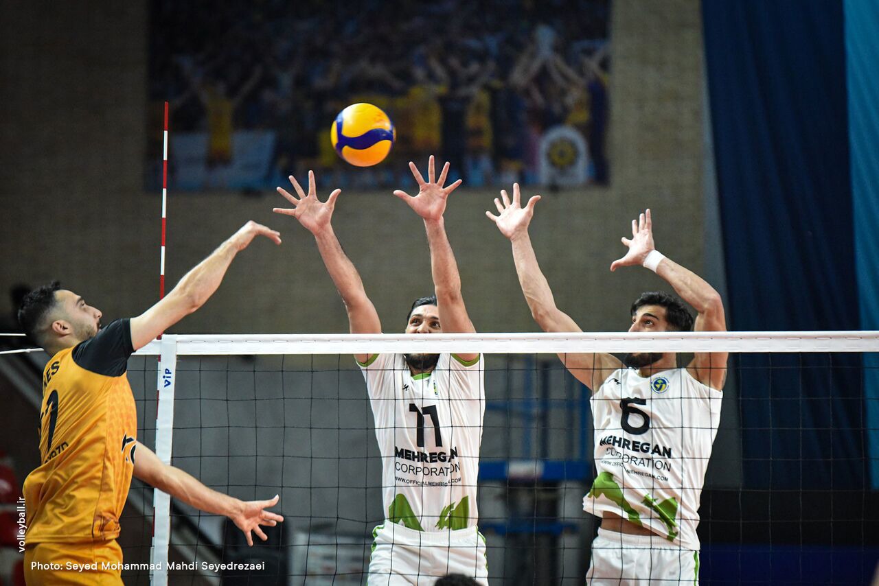 مصاف مهرگان نور، امروز در لیگ برتر والیبال