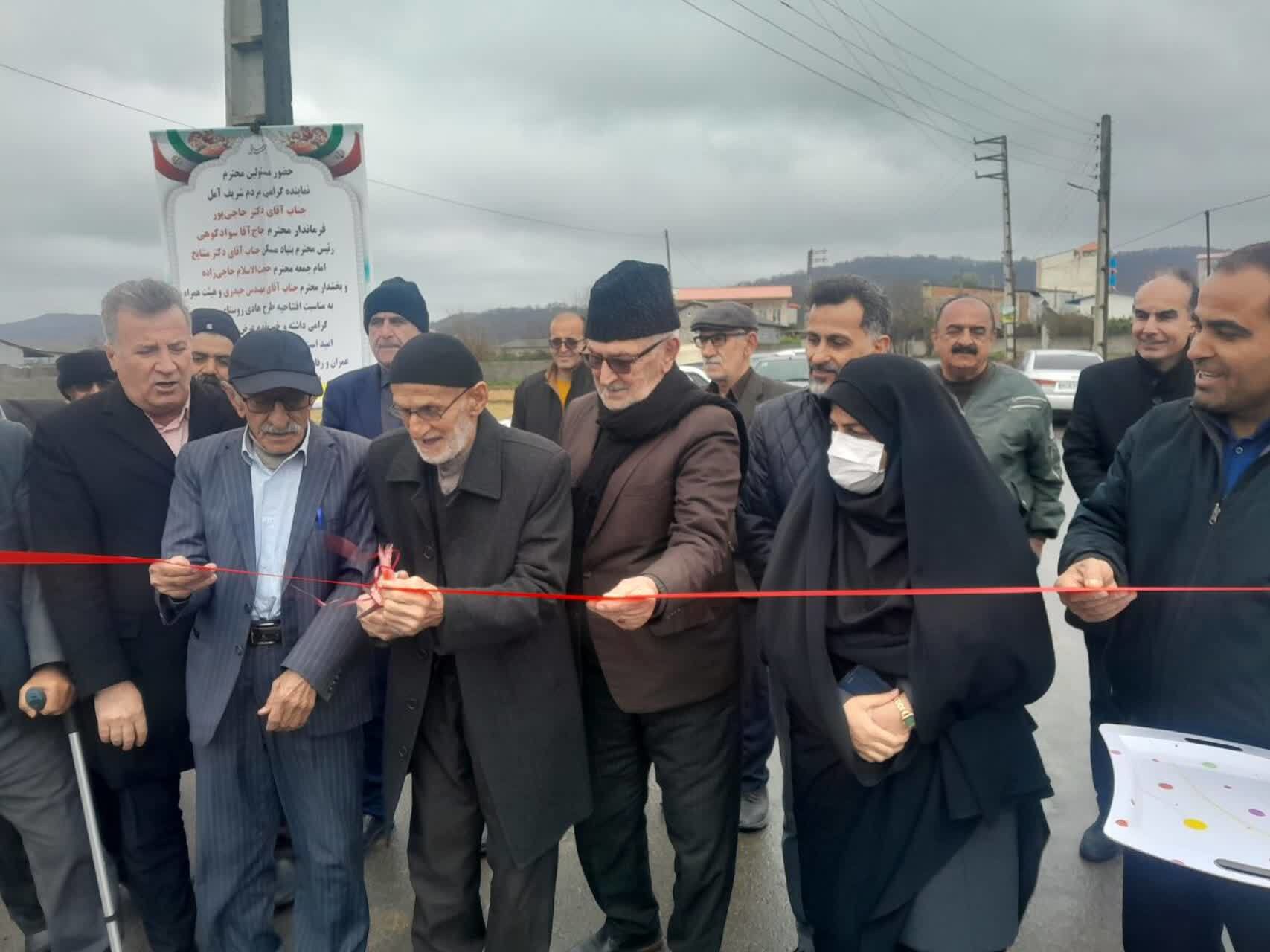 افتتاح ۲۸ طرح خدماتی در بخش‌های دابودشت و دشت سر آمل