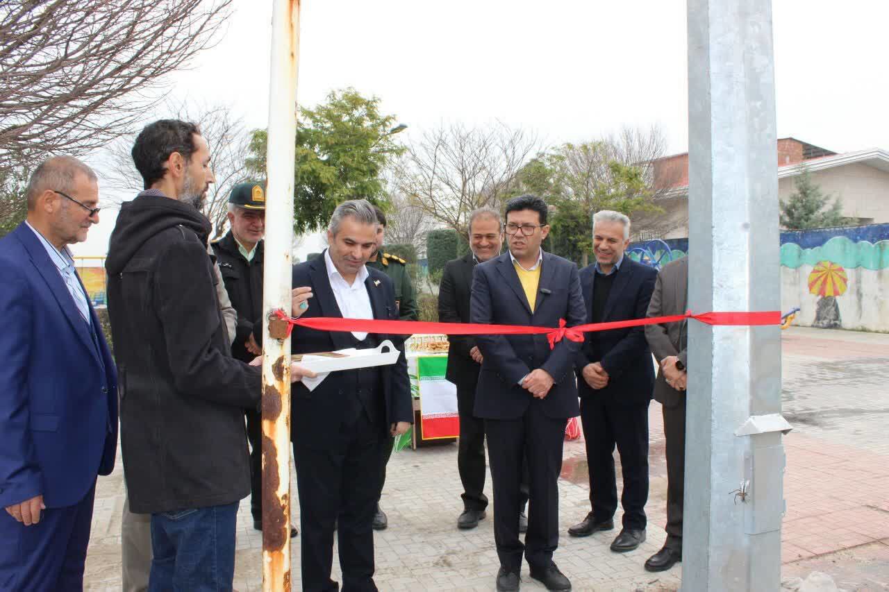 آغاز بهره‌برداری از سامانه پایش تصویری در شهرک نساجی قائم شهر