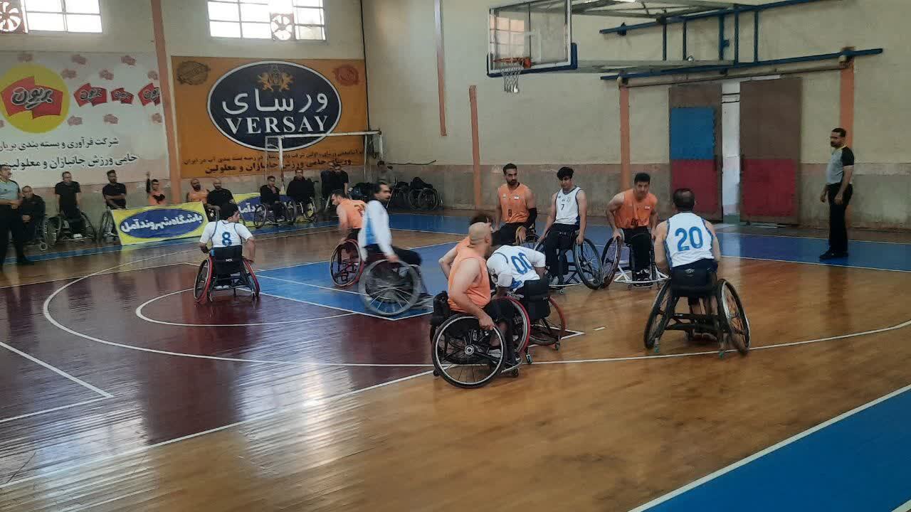 یکه تازی تیم شهروند آمل در صدر جدول لیگ برتر بسکتبال با ویلچر