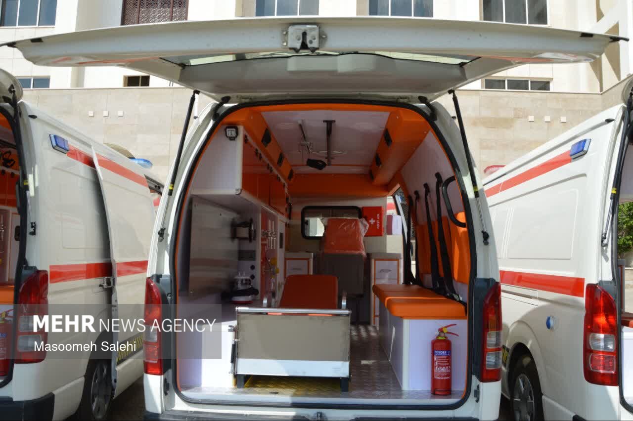 آمبولانس جدید در راه بیمارستان رامسر
