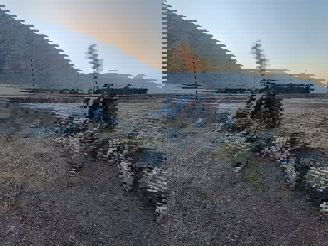 تخریب ۹ قطعه تفکیکی غیرمجاز در اراضی کشاورزی بابلسر