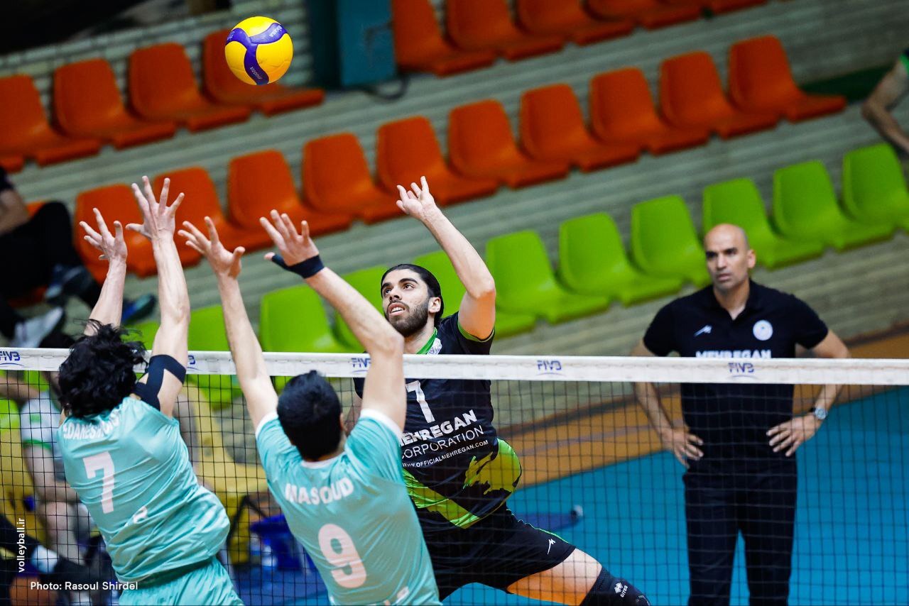 یازدهمین شکست مهرگان نور در لیگ برتر والیبال