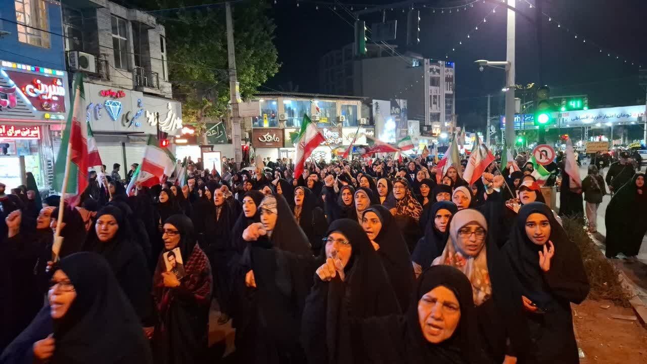 اجتماع پرشور عاشقان ولایت در قائمشهر