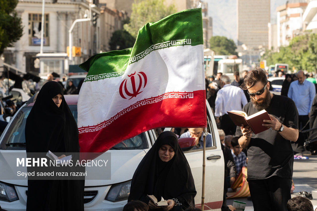 مراسم دعای عرفه در ساری