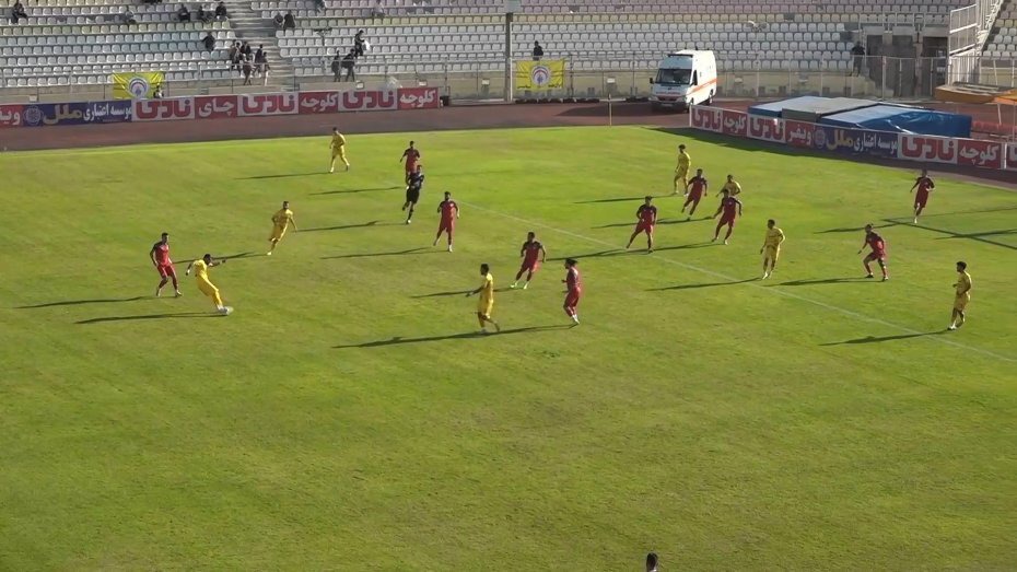 شکست خانگی شاهین نوشهر در لیگ دسته یک فوتبال
