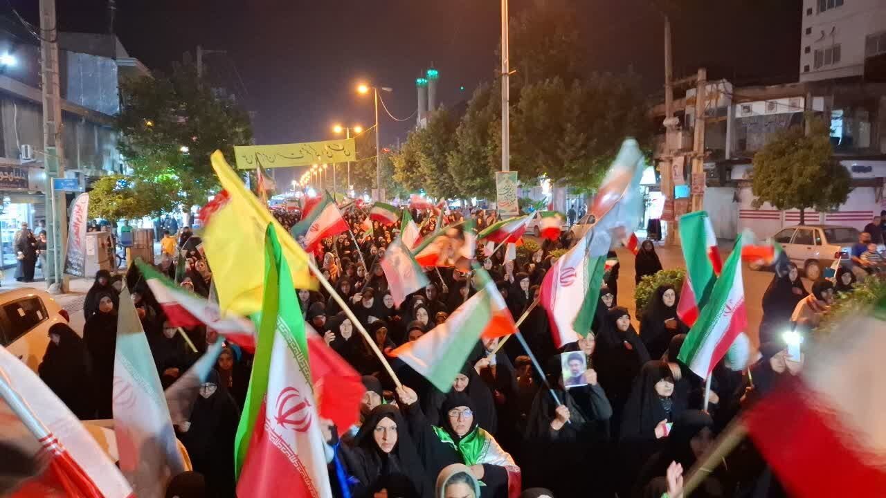 همدلی بی‌مرز مردم نکا در نود و چهارمین موج مقاومت
