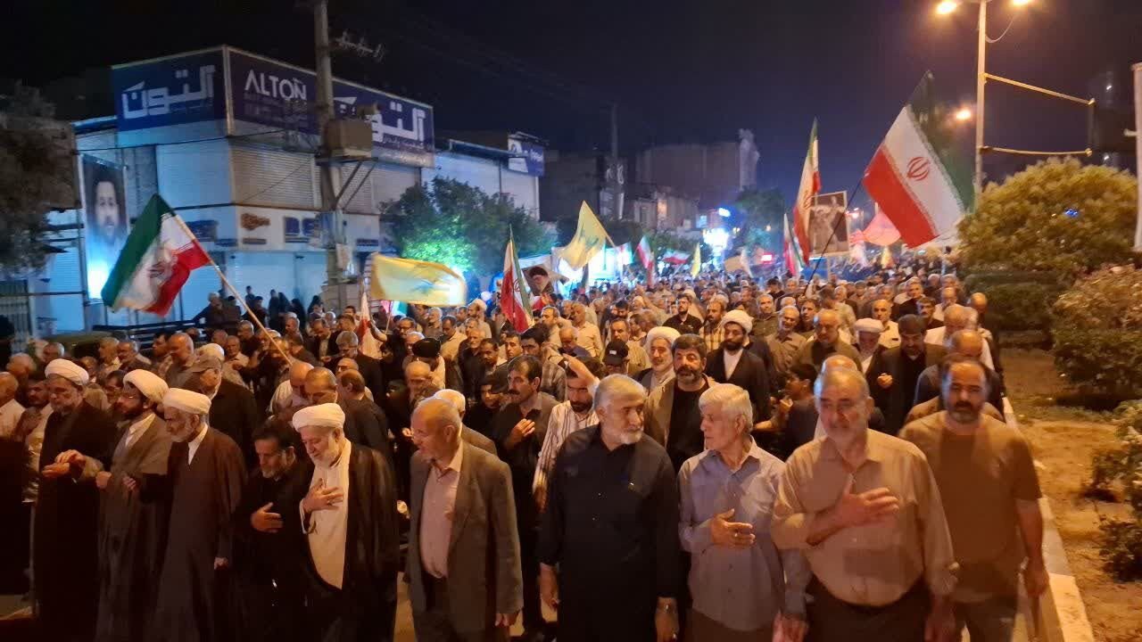 نود و هفتمین اجتماع مقاومت مردم شهرستان نکا