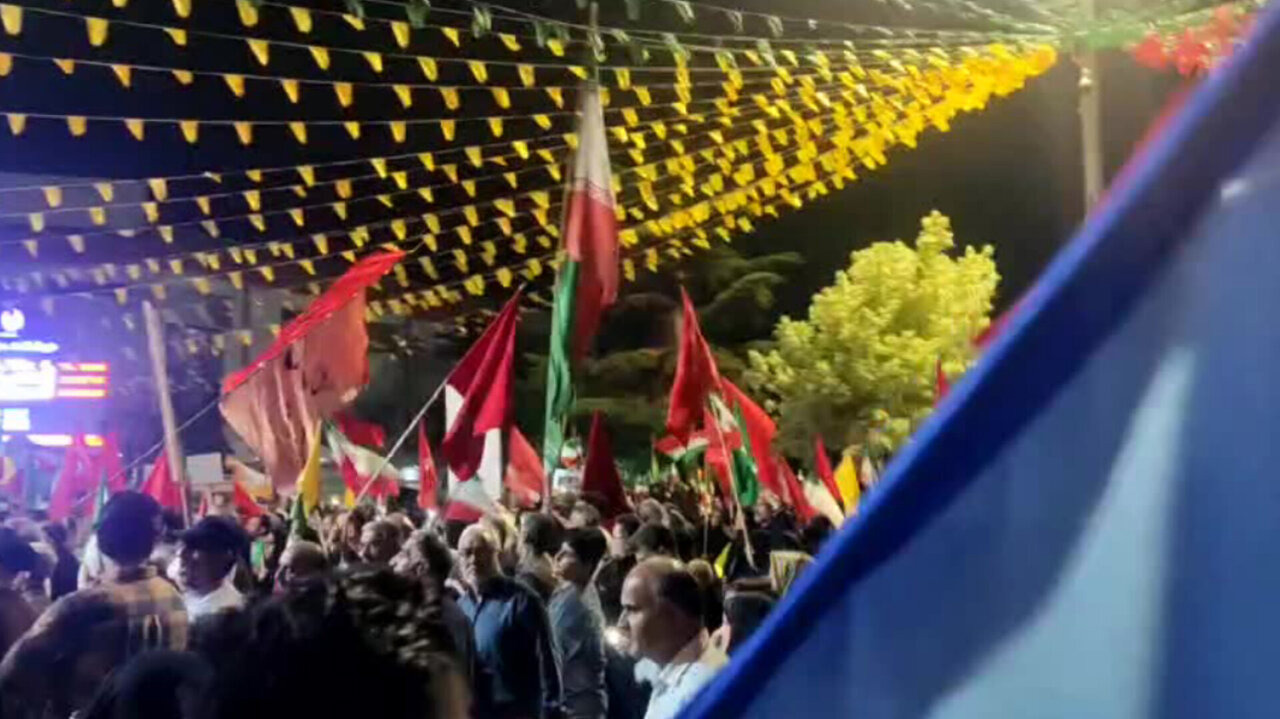 صدمین شب مقاومت در ساری