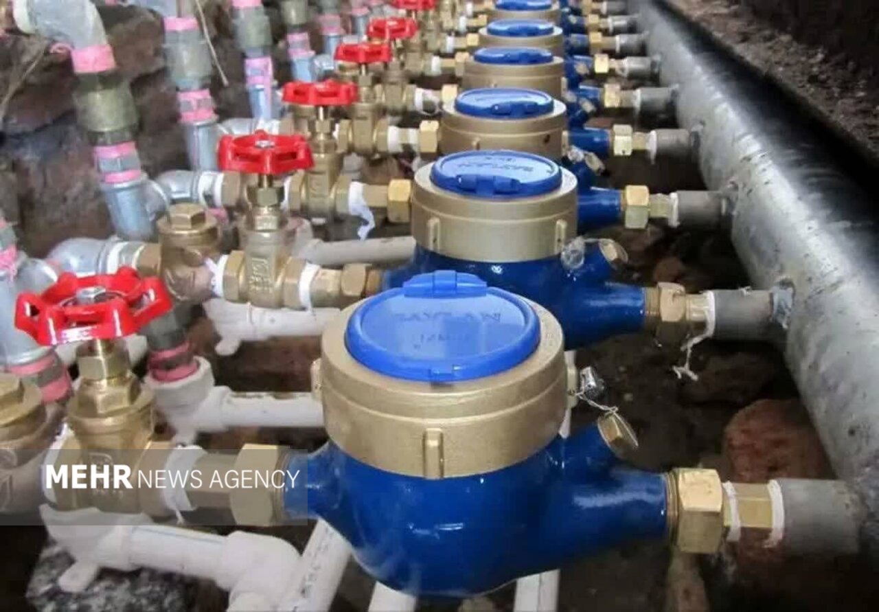 تعویض ۳۵ هزار کنتور فرسوده آب در مازندران