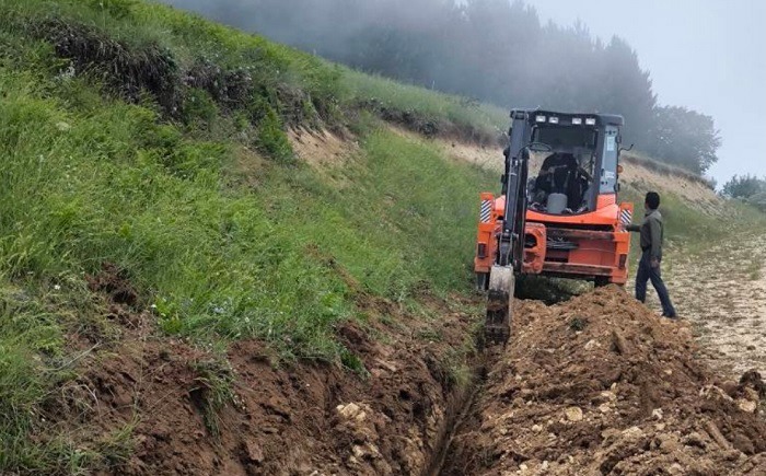 آغاز عملیات اجرایی خط انتقال آب به دو روستای بهشهر