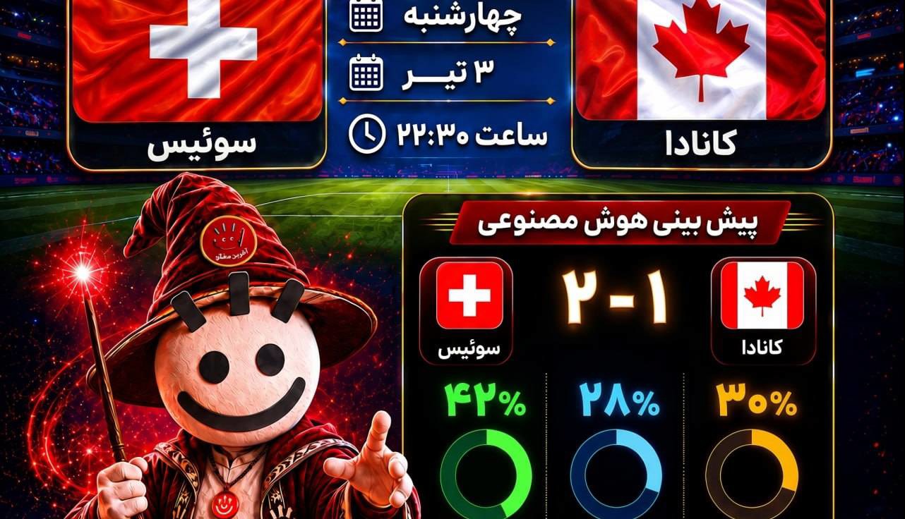 سوئیس - کانادا؛ نبردی از جنس هوش و هیجان