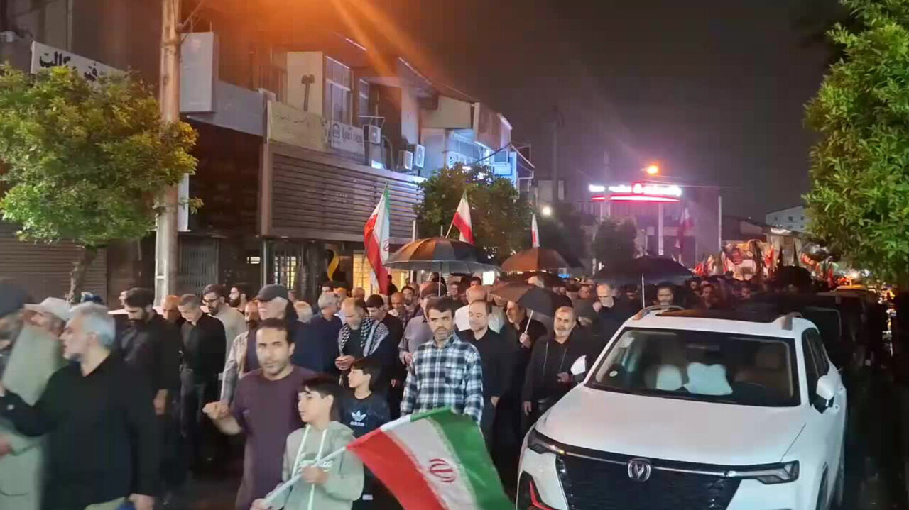 تکرار حماسه مردم نوشهر در قرار شبانه